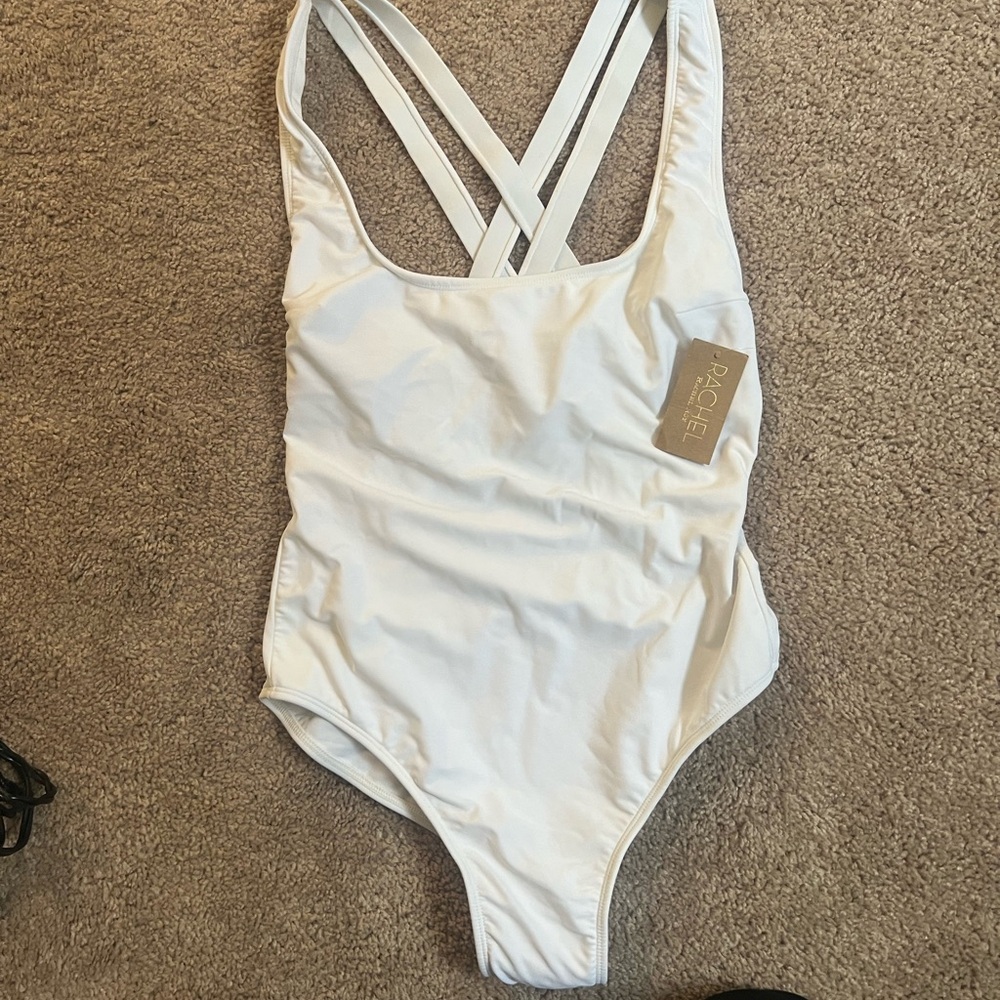 White One Piece Swimsuit